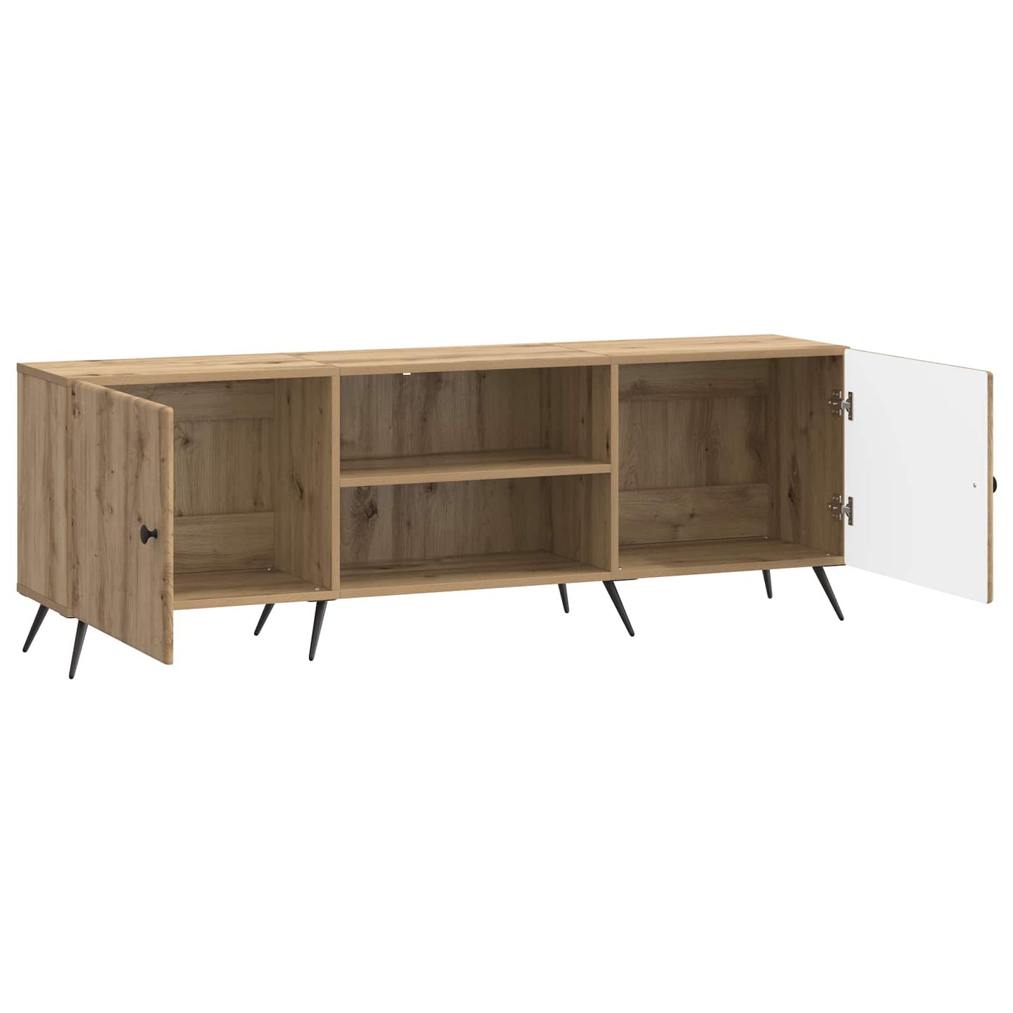 vidaXL Ντουλάπι TV Artisan Δρυς 150 x 31 x 50 εκ. Επεξεργασμένο Ξύλο