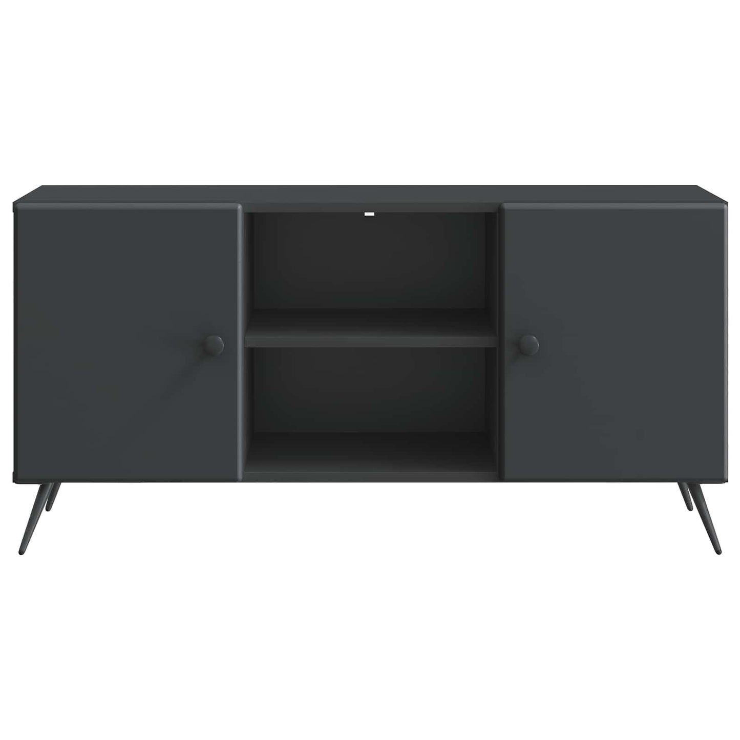 vidaXL Ντουλάπι TV Μαύρο 102 x 34,5 x 50 εκ. Επεξεργασμένο Ξύλο
