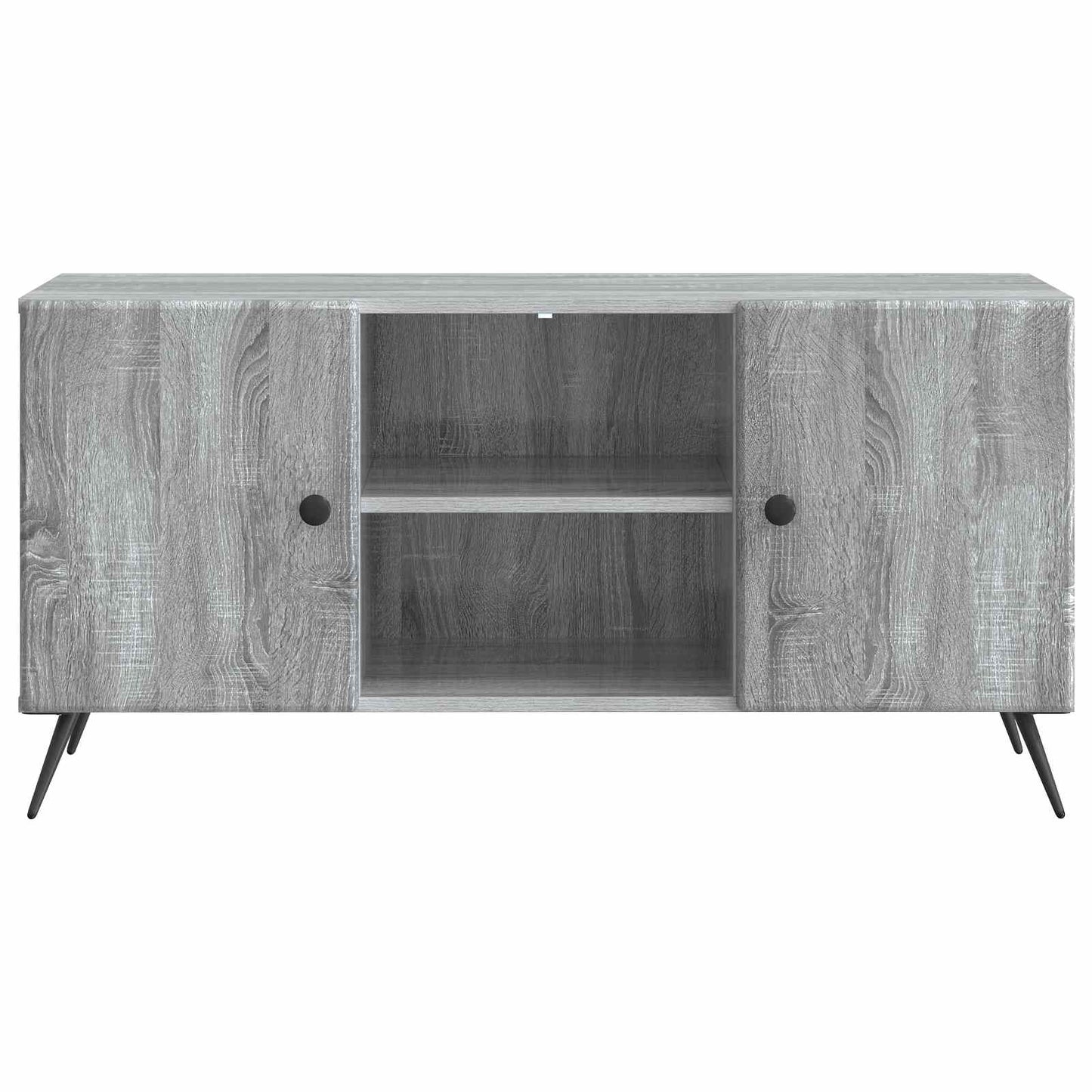 vidaXL Ντουλάπι TV Γκρι Sonoma 102 x 34,5 x 50 εκ. Επεξεργασμένο Ξύλο