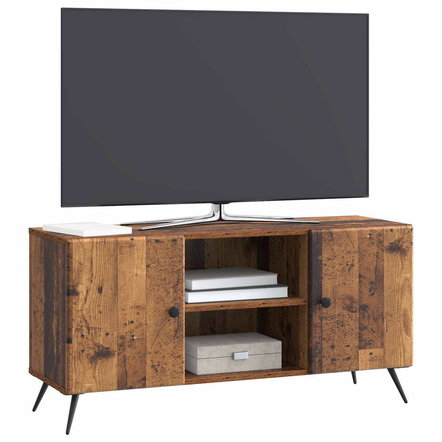 vidaXL Ντουλάπι TV Παλαιωμένο ξύλο 102 x 34,5 x 50 εκ.