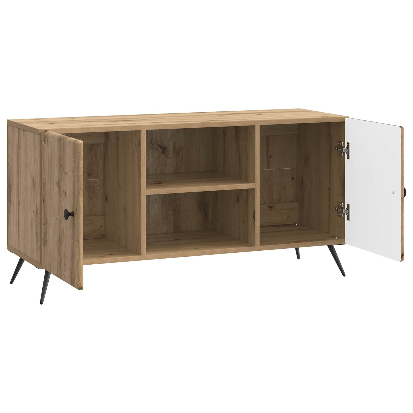 vidaXL Ντουλάπι TV Artisan Δρυς 102 x 34,5 x 50 εκ. Επεξεργασμένο Ξύλο