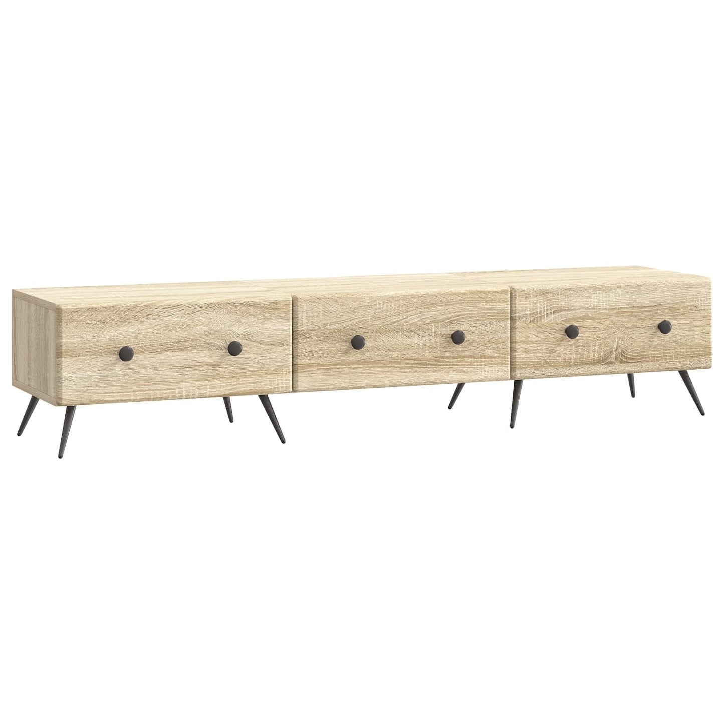 vidaXL Ντουλάπι TV Sonoma Δρυς 147 x 34,5 x 30 εκ Επεξεργασμένο Ξύλο