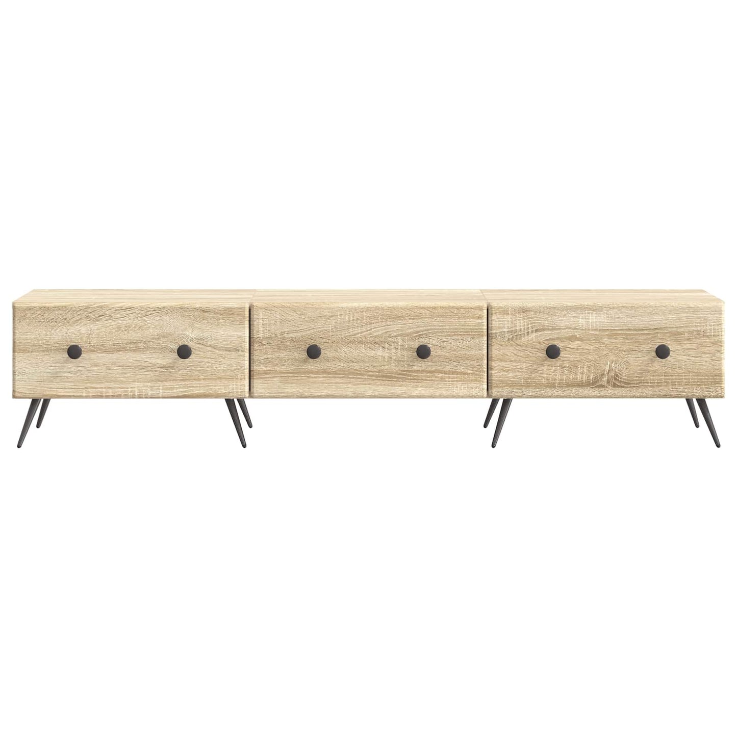 vidaXL Ντουλάπι TV Sonoma Δρυς 147 x 34,5 x 30 εκ Επεξεργασμένο Ξύλο