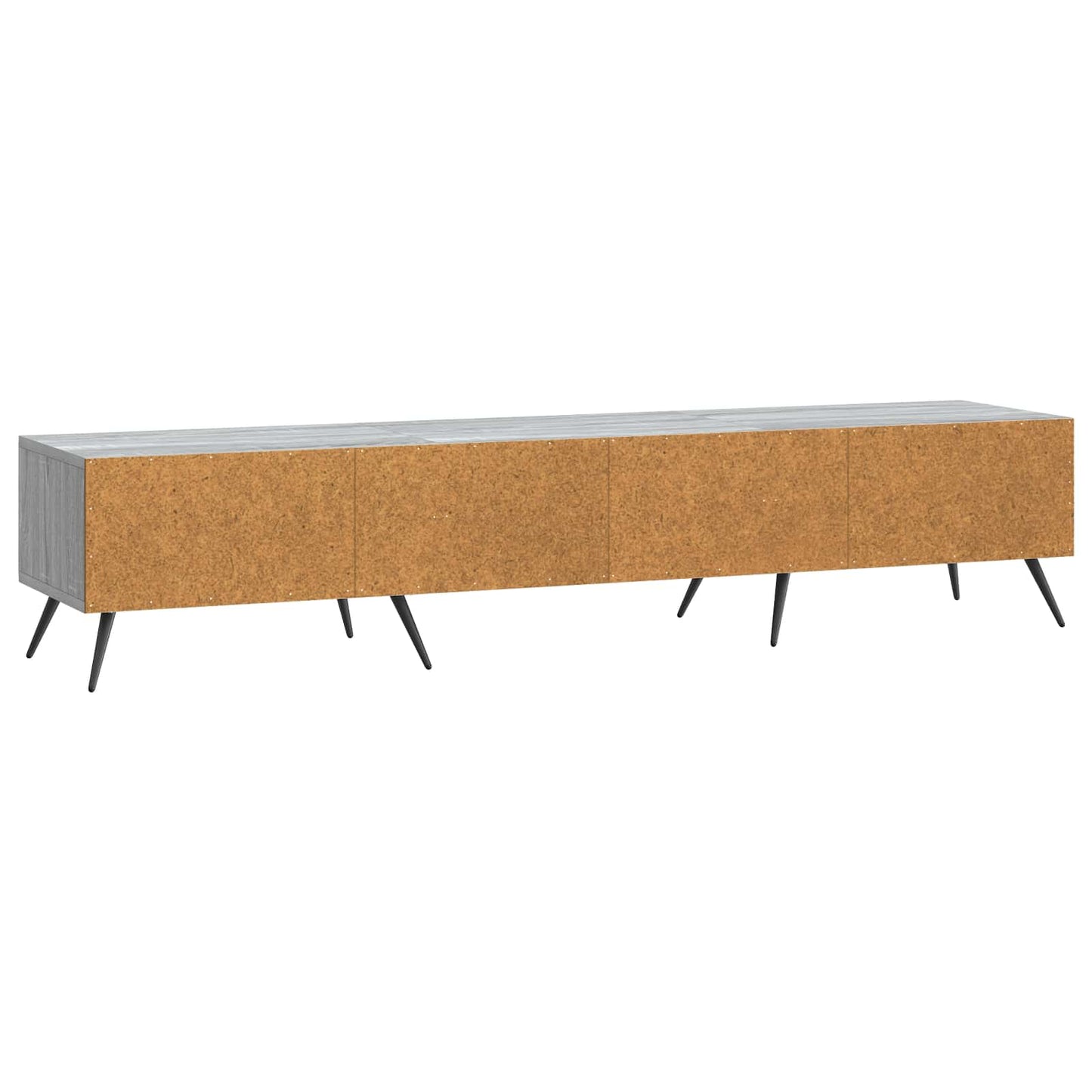 vidaXL Ντουλάπι TV Γκρι Sonoma 147 x 34,5 x 30 εκ Επεξεργασμένο Ξύλο