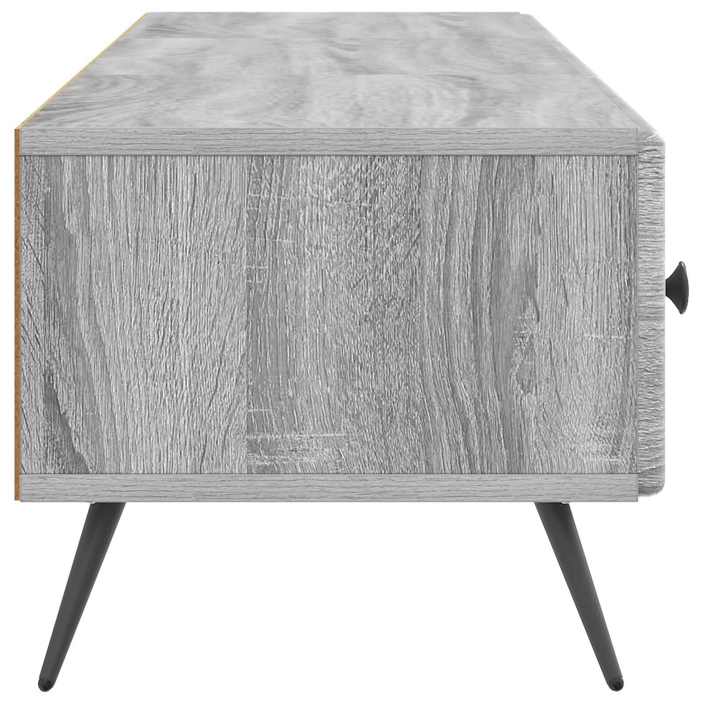 vidaXL Ντουλάπι TV Γκρι Sonoma 147 x 34,5 x 30 εκ Επεξεργασμένο Ξύλο