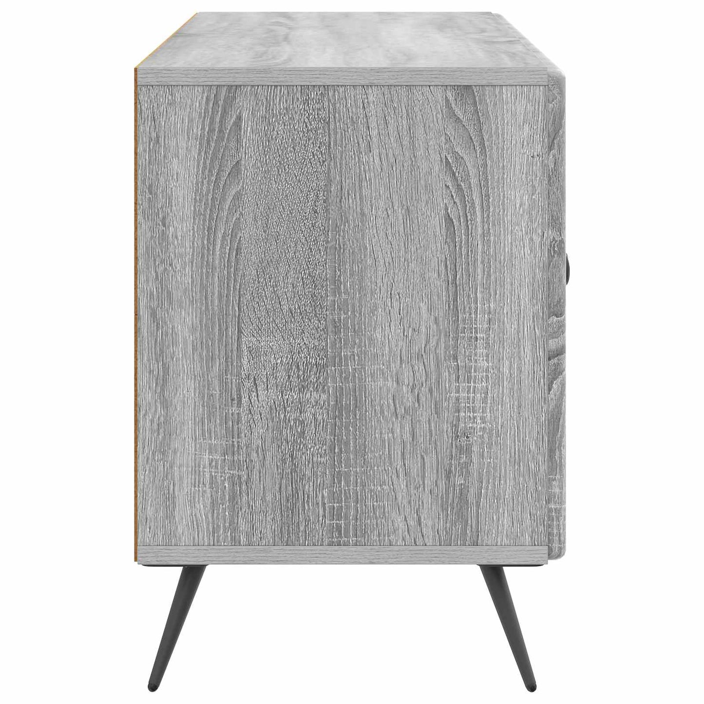 vidaXL Ντουλάπι TV Γκρι Sonoma 99 x 34,5 x 50 εκ. Επεξεργασμένο Ξύλο