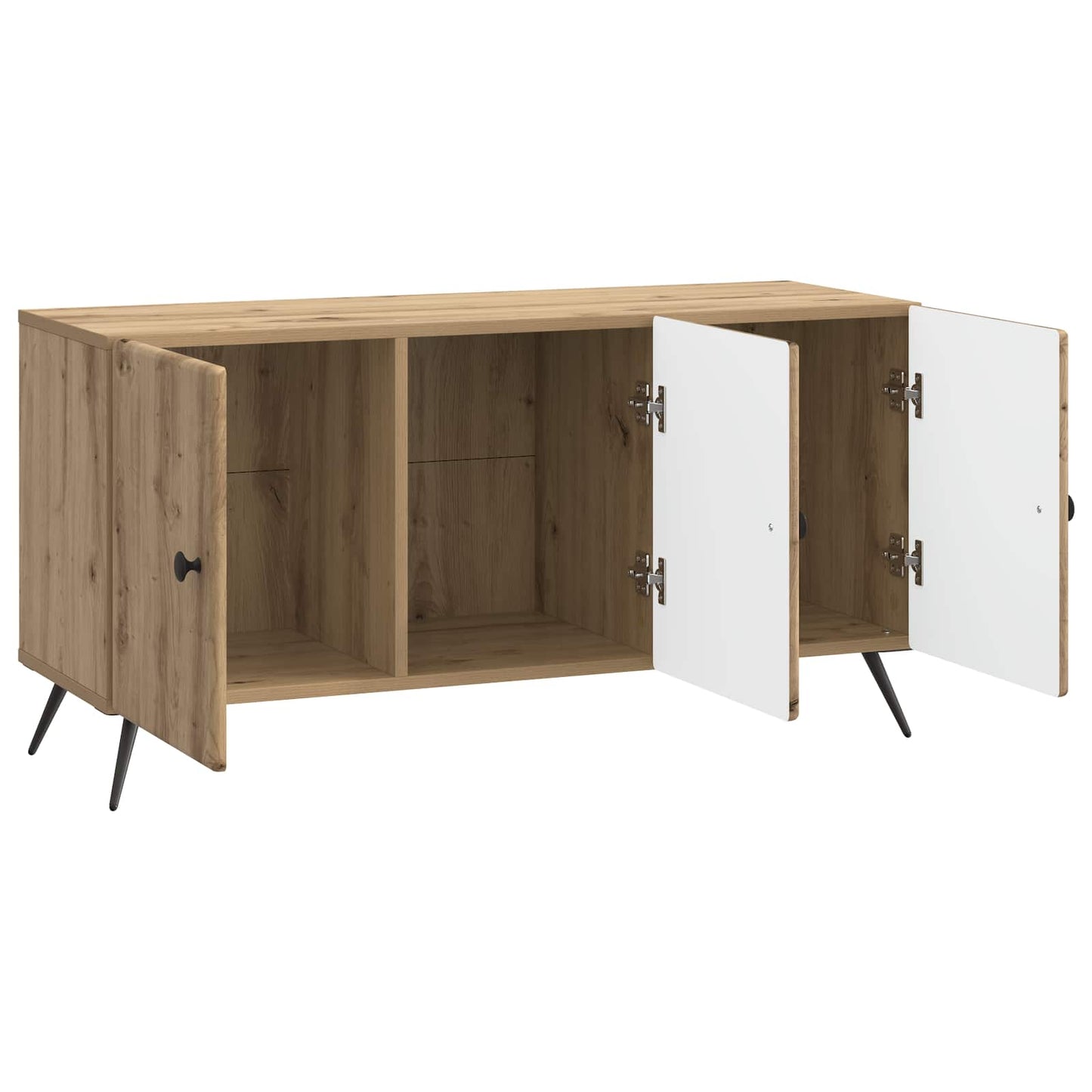 vidaXL Ντουλάπι TV Artisan Δρυς 99 x 34,5 x 50 εκ. Επεξεργασμένο Ξύλο