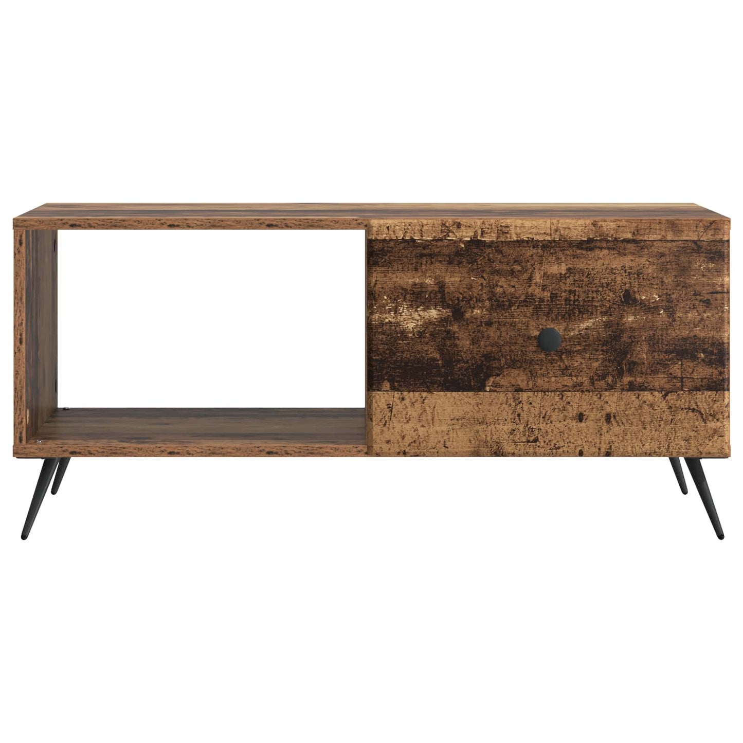 vidaXL Τραπεζάκι σαλονιού Παλαιωμένο ξύλο 90 x 50 x 40 cm