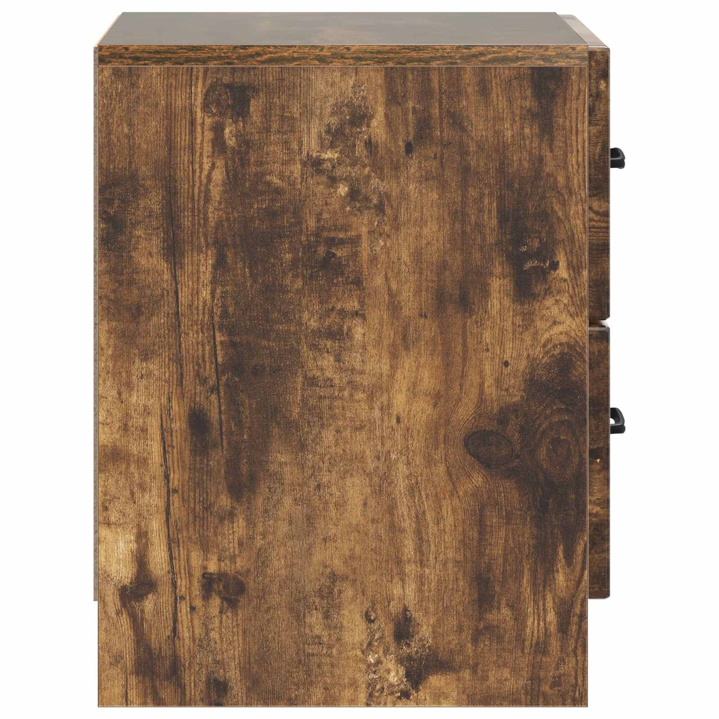 vidaXL Κομοδίνο 2 τμχ. Καπνισμένο Ξύλο Δρυός 43 x 34,5 x 44,5 εκ