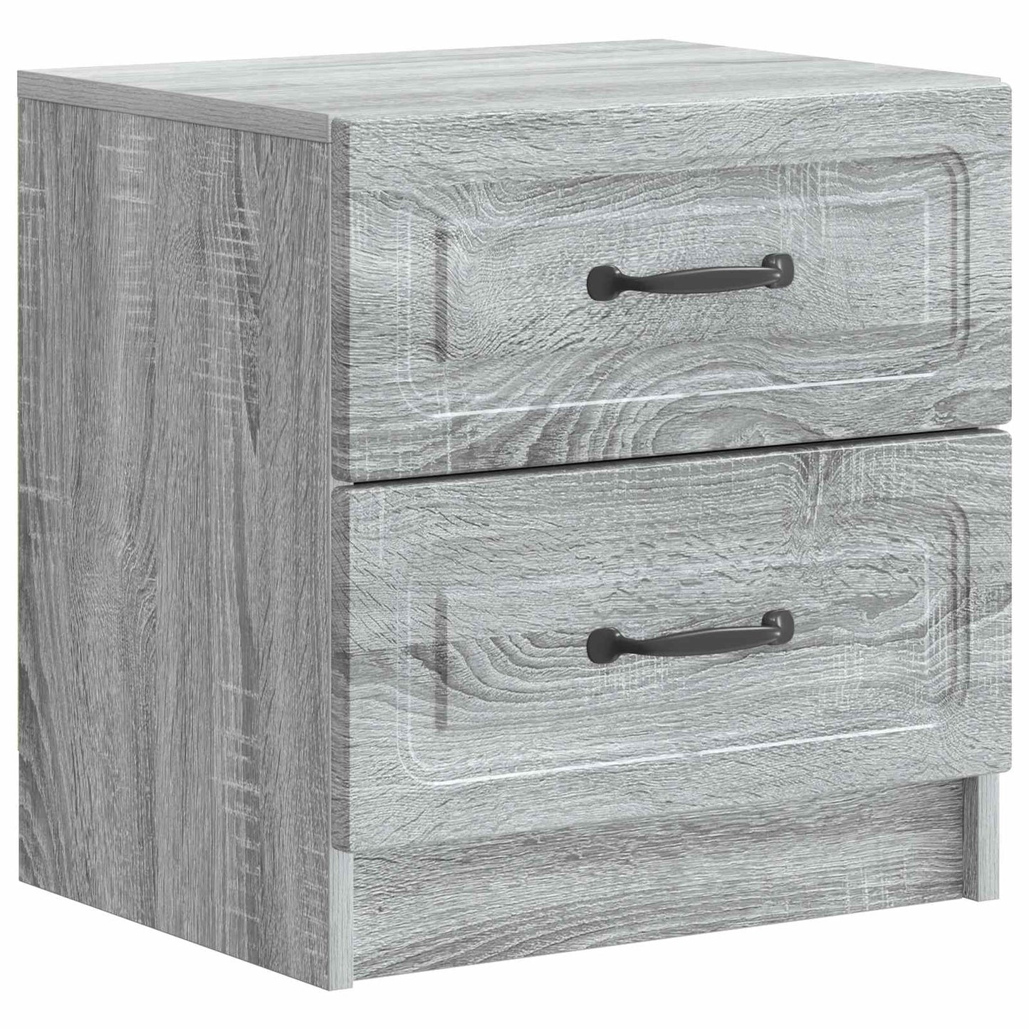 vidaXL Κομοδίνο Γκρι Sonoma 43 x 34,5 x 44,5 εκ Επεξεργασμένο Ξύλο