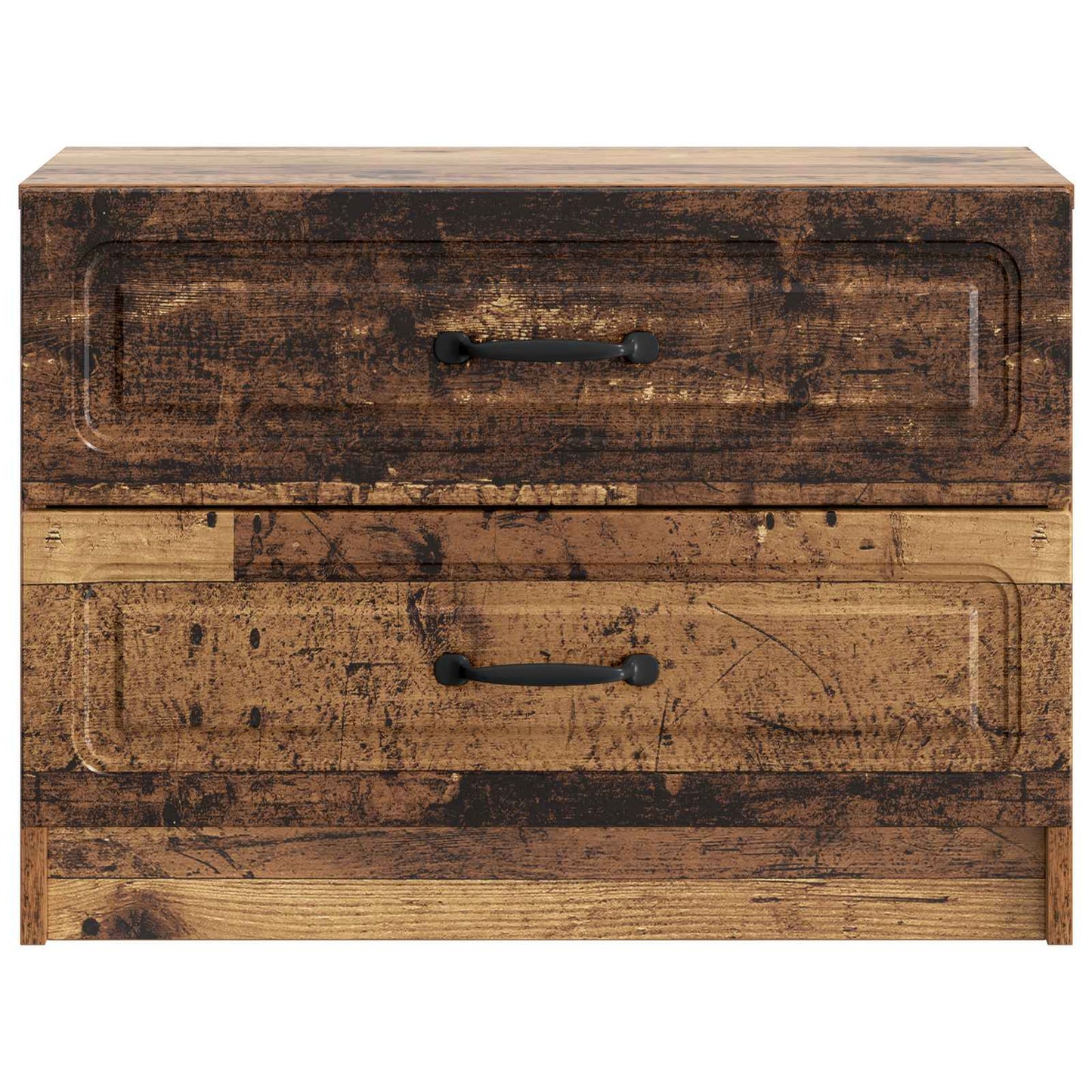 vidaXL Κομοδίνο Παλαιωμένο ξύλο 62 x 34,5 x 44,5 εκ Επεξεργασμένο Ξύλο
