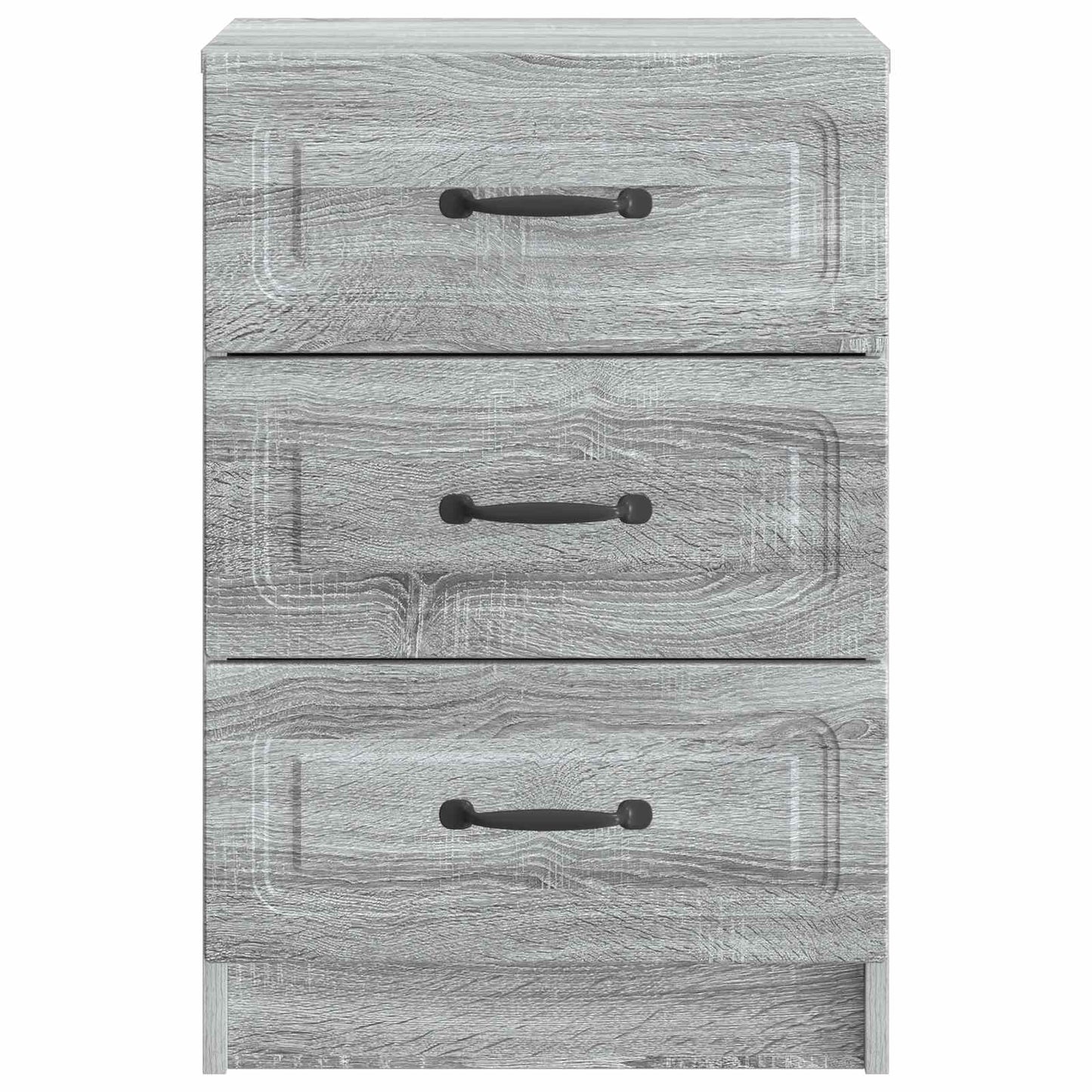 vidaXL Κομοδίνο Γκρι Sonoma 43 x 41 x 63,5 εκ. Επεξεργασμένο Ξύλο