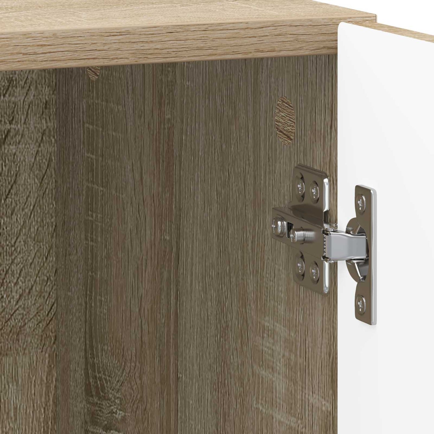 vidaXL Κομοδίνο Sonoma Δρυς 43 x 34,5 x 47 εκ. Επεξεργασμένο Ξύλο