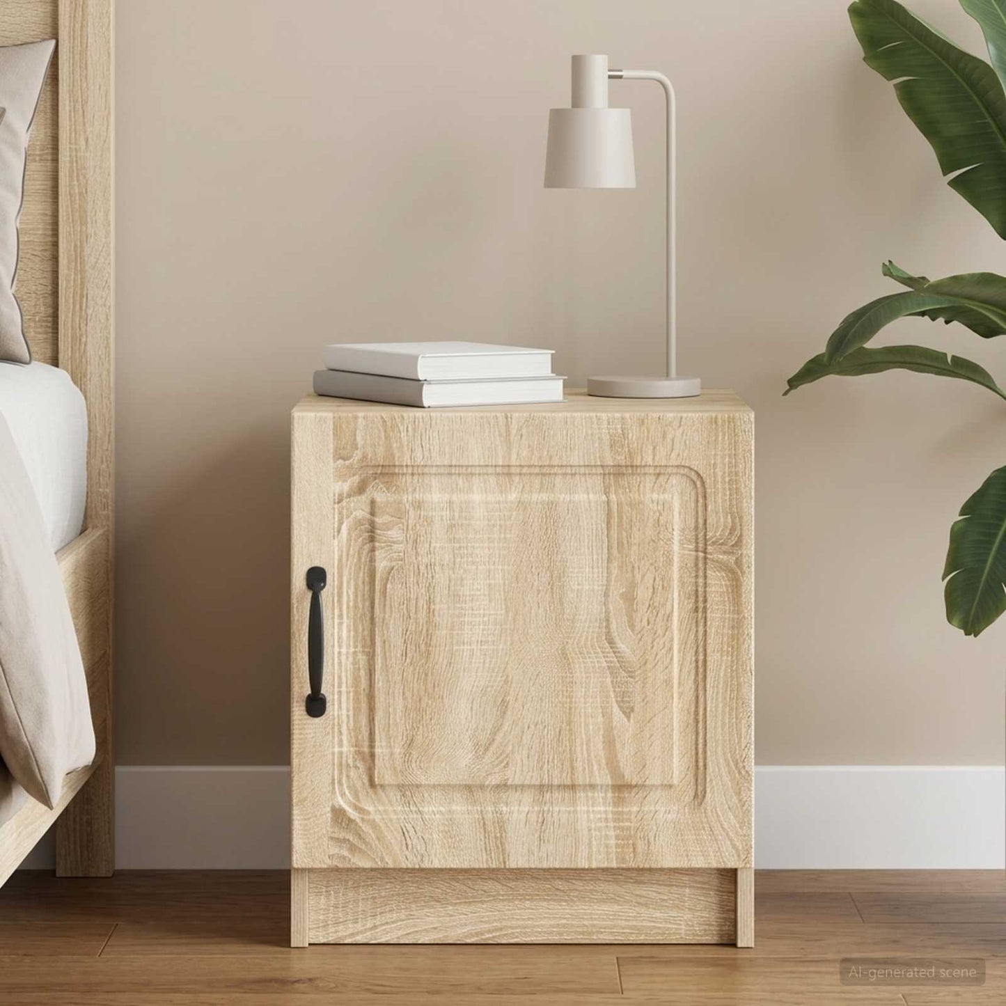 vidaXL Κομοδίνο Sonoma Δρυς 43 x 34,5 x 47 εκ. Επεξεργασμένο Ξύλο