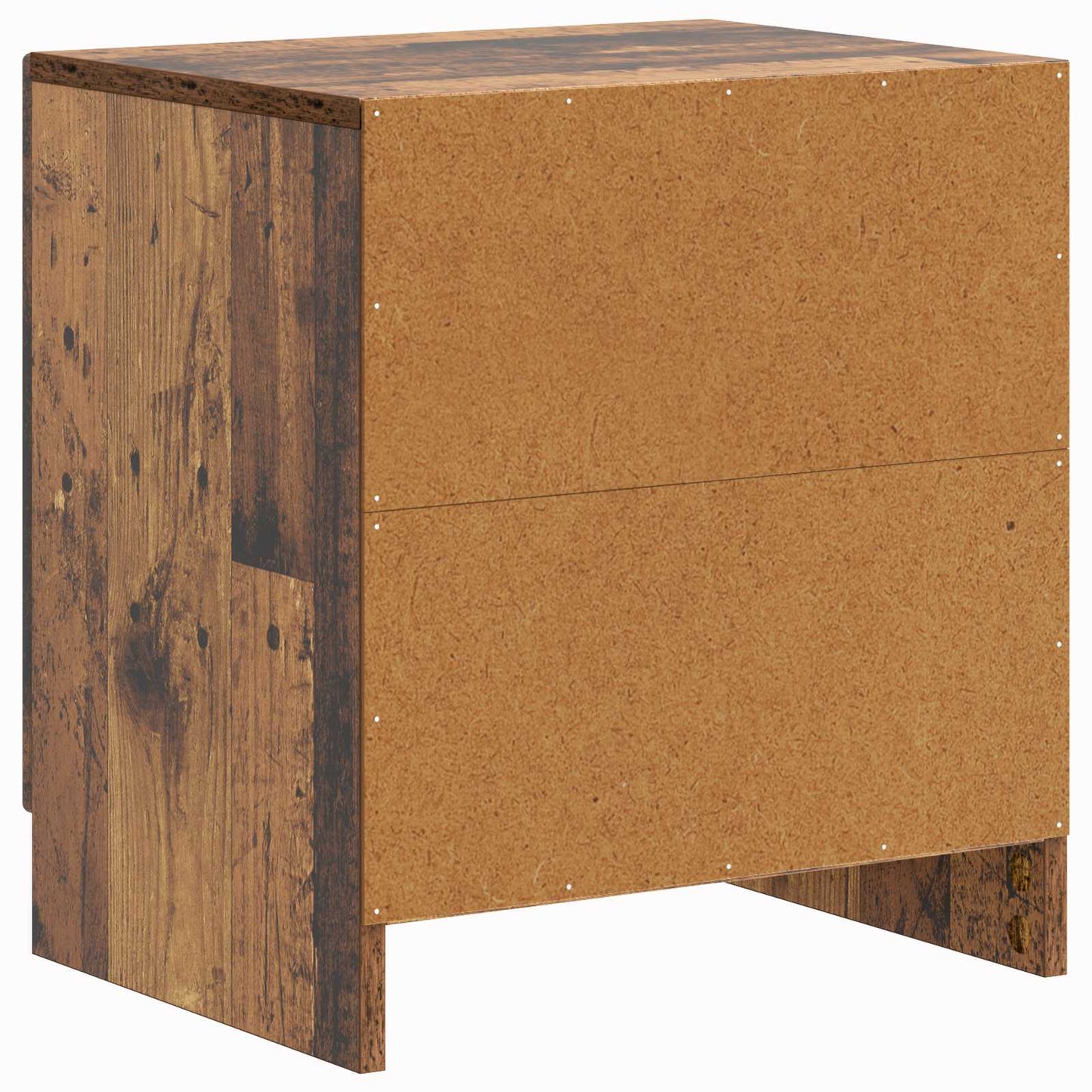 vidaXL Κομοδίνο Παλαιωμένο ξύλο 43 x 34,5 x 47 εκ. Επεξεργασμένο Ξύλο