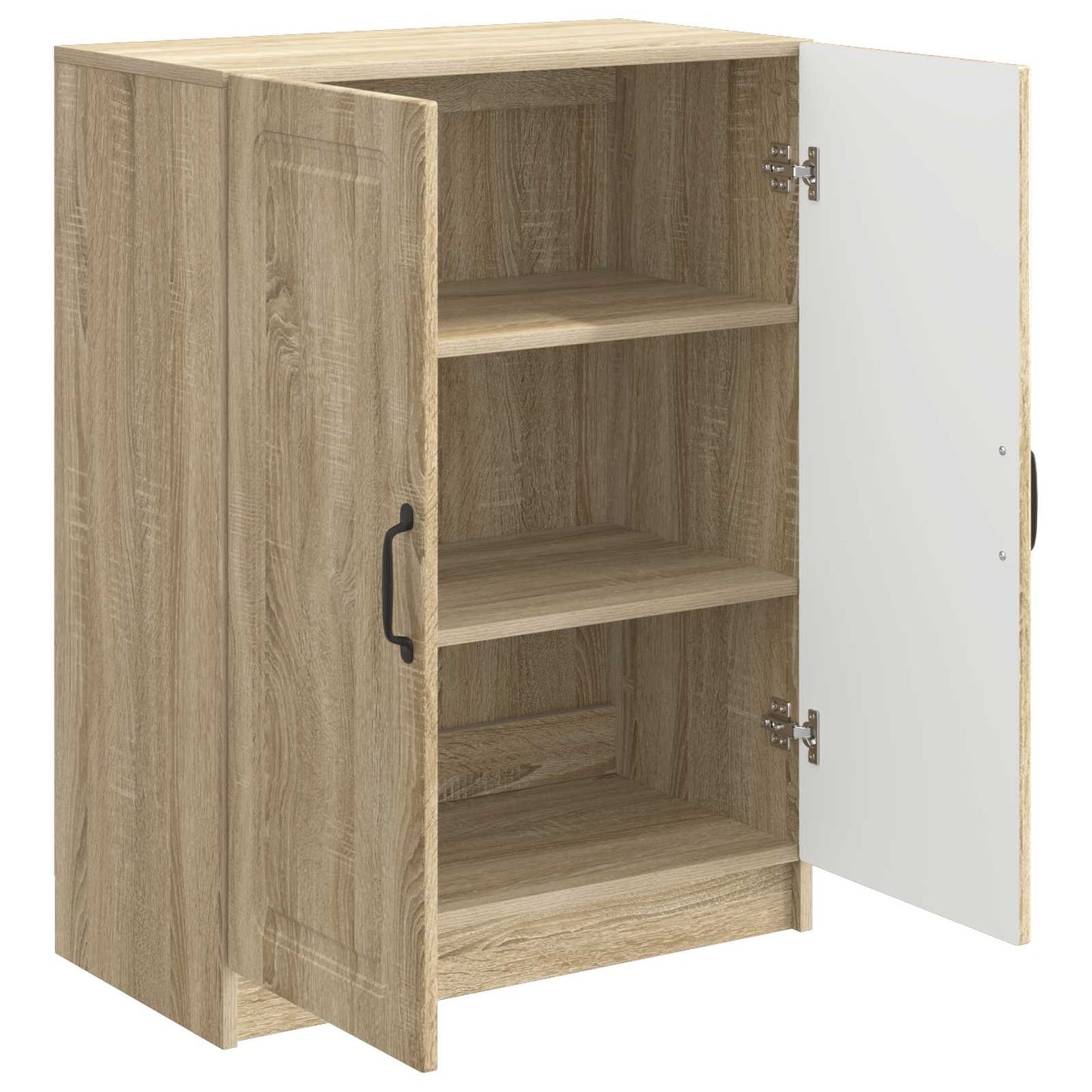 vidaXL Πλαϊνό γραφείο Sonoma Δρυς 66 x 34,5 x 87 εκ.