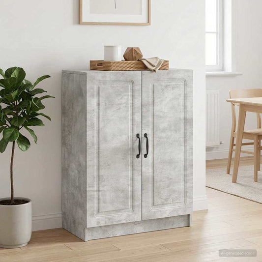 vidaXL Πλαϊνό γραφείο Γκρι Σκυροδέματος 66 x 34,5 x 87 εκ.