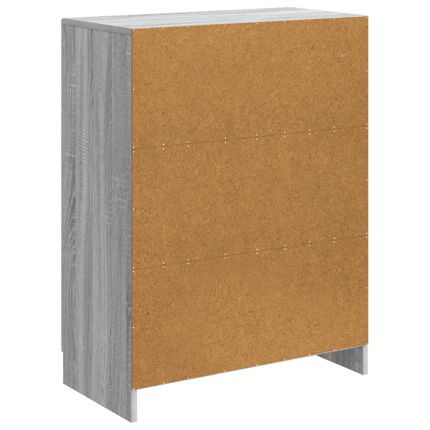 vidaXL Πλαϊνό γραφείο Γκρι Sonoma 66 x 34,5 x 87 εκ.