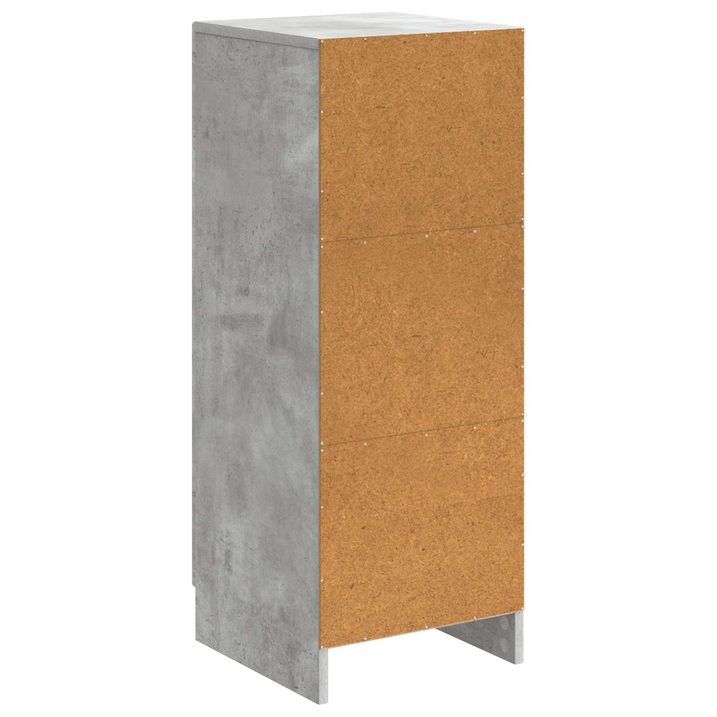 vidaXL Πλαϊνό γραφείο Γκρι Σκυροδέματος 33 x 34,5 x 87 εκ.