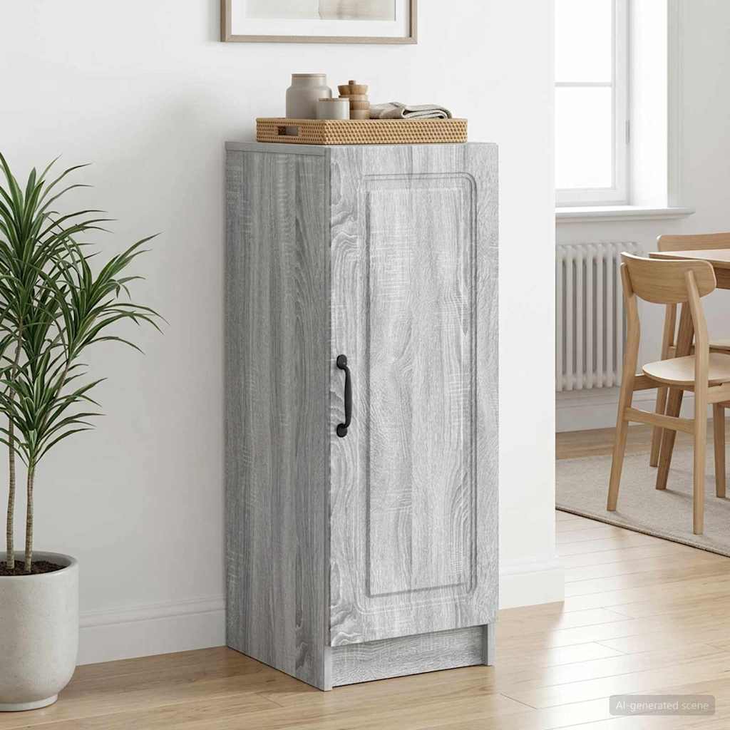 vidaXL Πλαϊνό γραφείο Γκρι Sonoma 33 x 34,5 x 87 εκ.