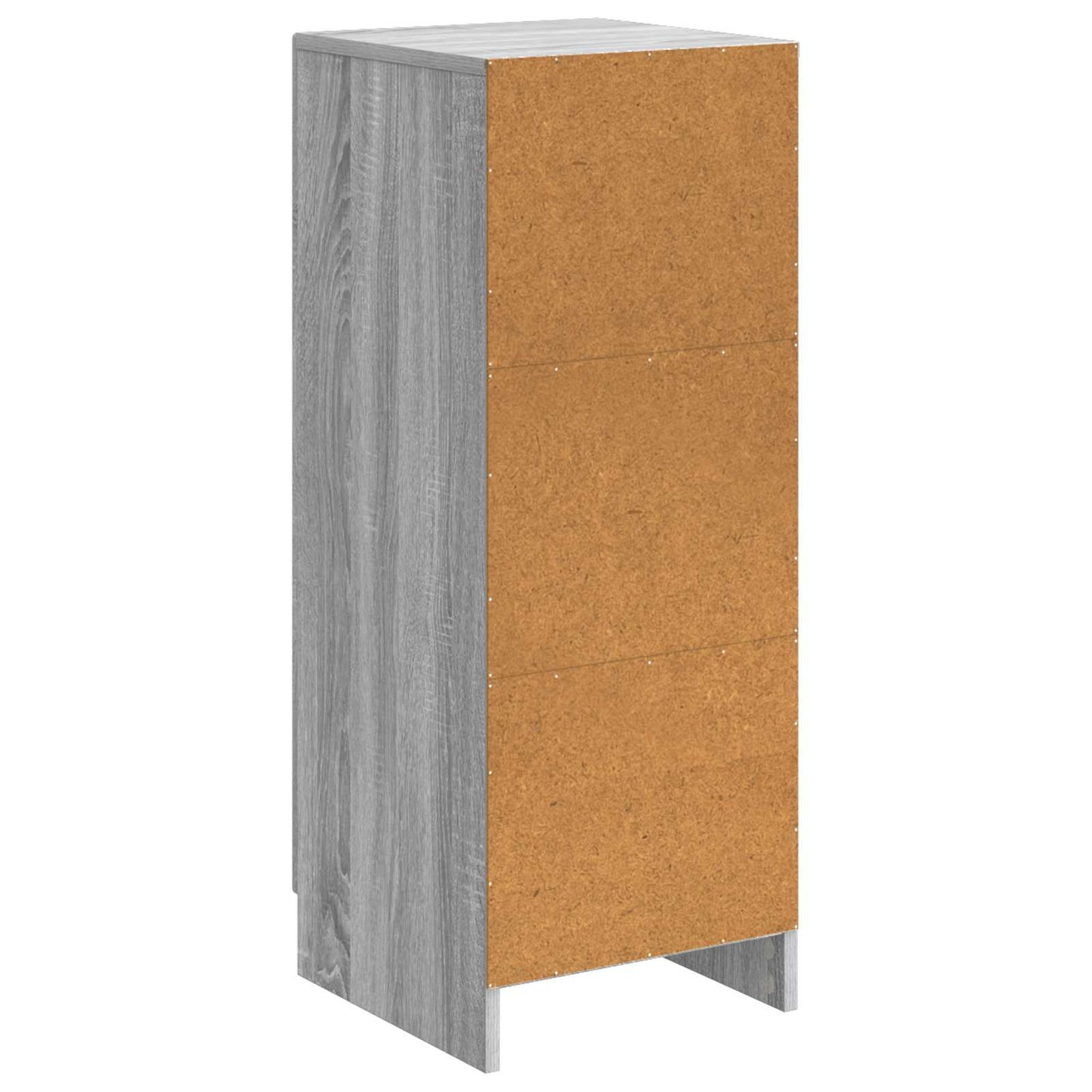 vidaXL Πλαϊνό γραφείο Γκρι Sonoma 33 x 34,5 x 87 εκ.