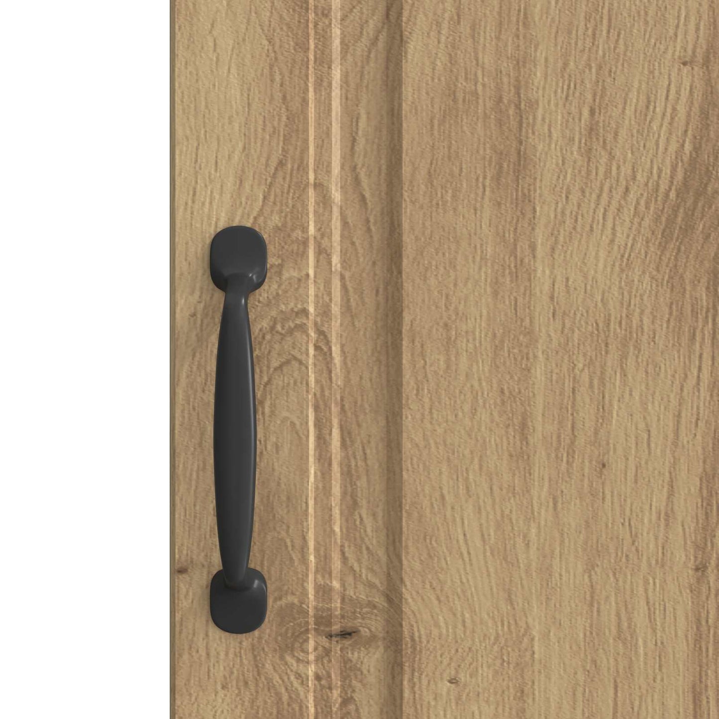 vidaXL Πλαϊνό γραφείο Artisan Δρυς 33 x 34,5 x 87 εκ.