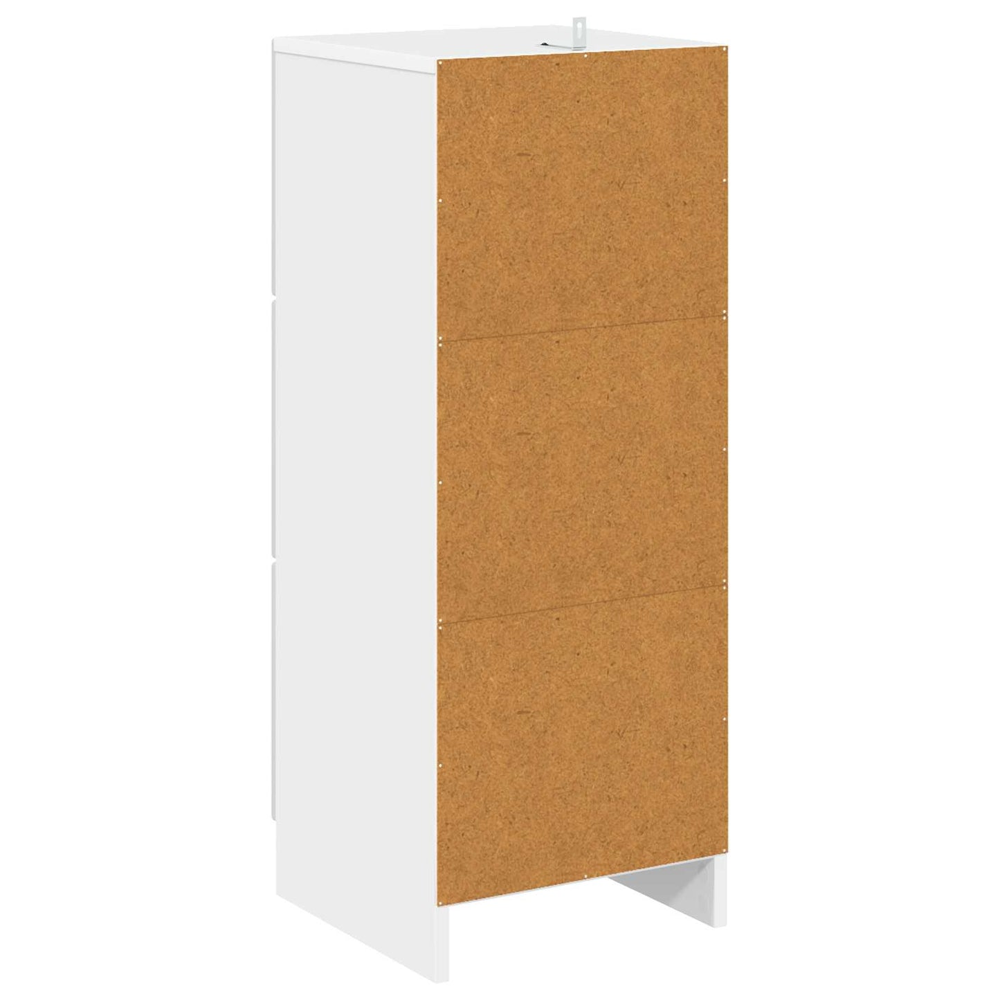 vidaXL Ντουλάπι με Συρτάρια Λευκό 33 x 34,5 x 87 εκ.