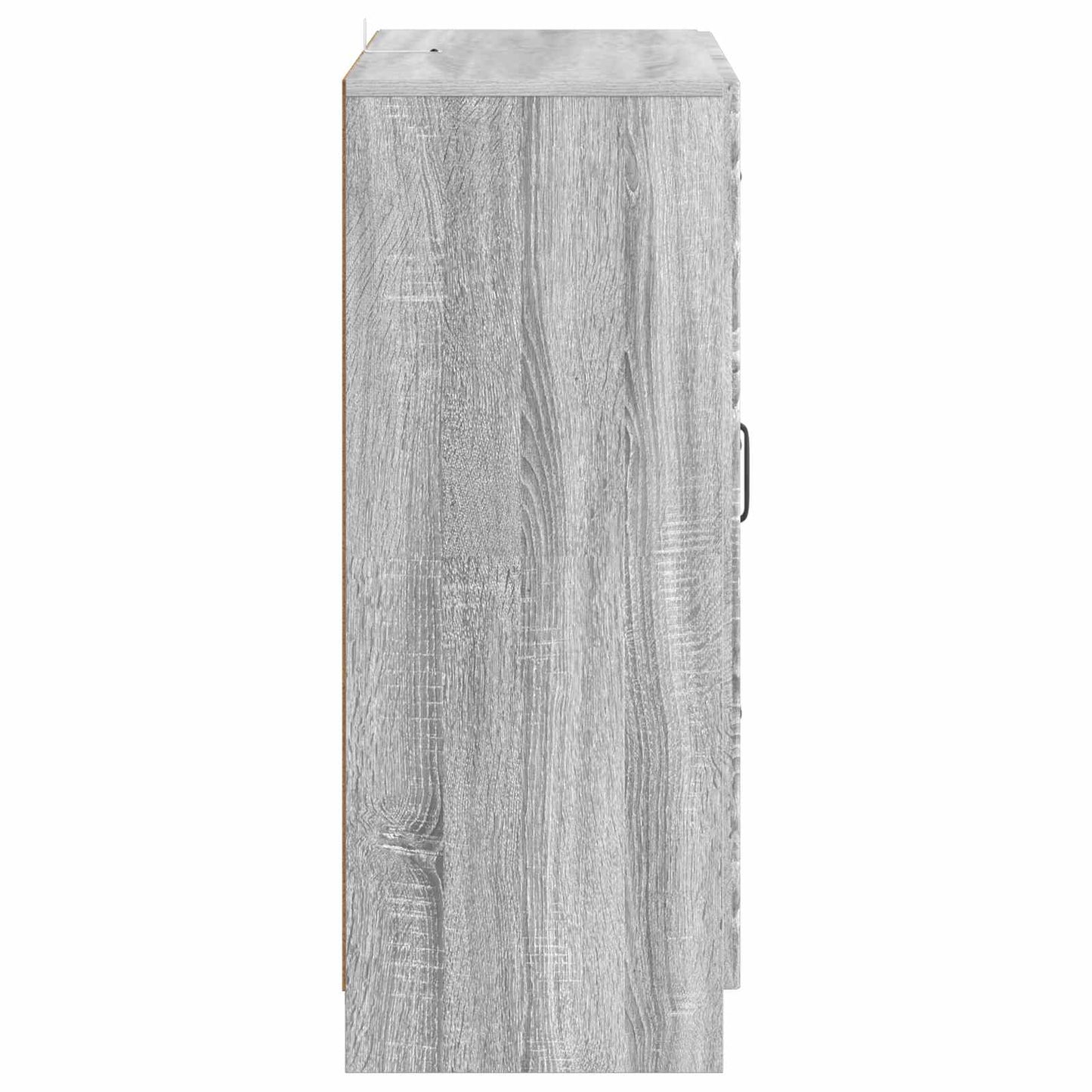 vidaXL Πλαϊνό γραφείο με συρτάρι Γκρι Sonoma 66 x 34,5 x 87 εκ.