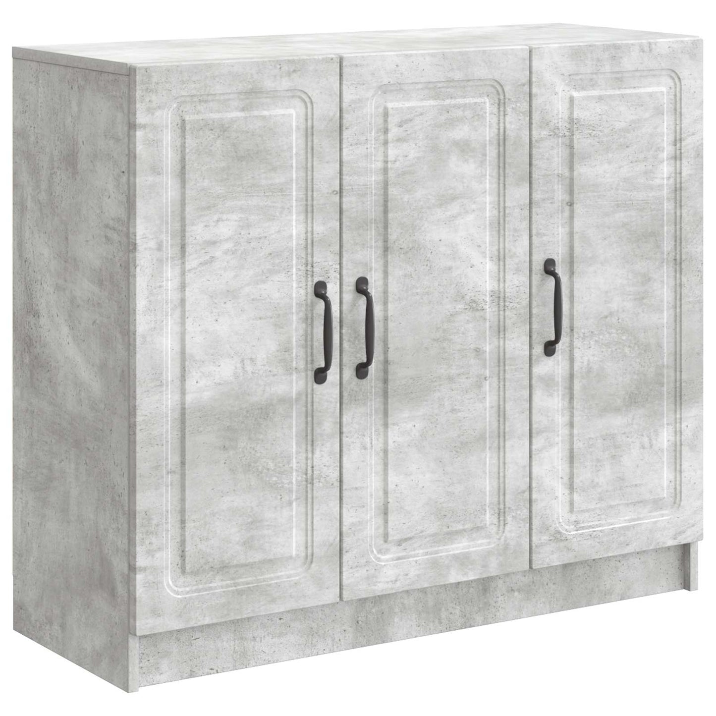 vidaXL Πλαϊνό γραφείο Γκρι Σκυροδέματος 89 x 34,5 x 77 εκ.