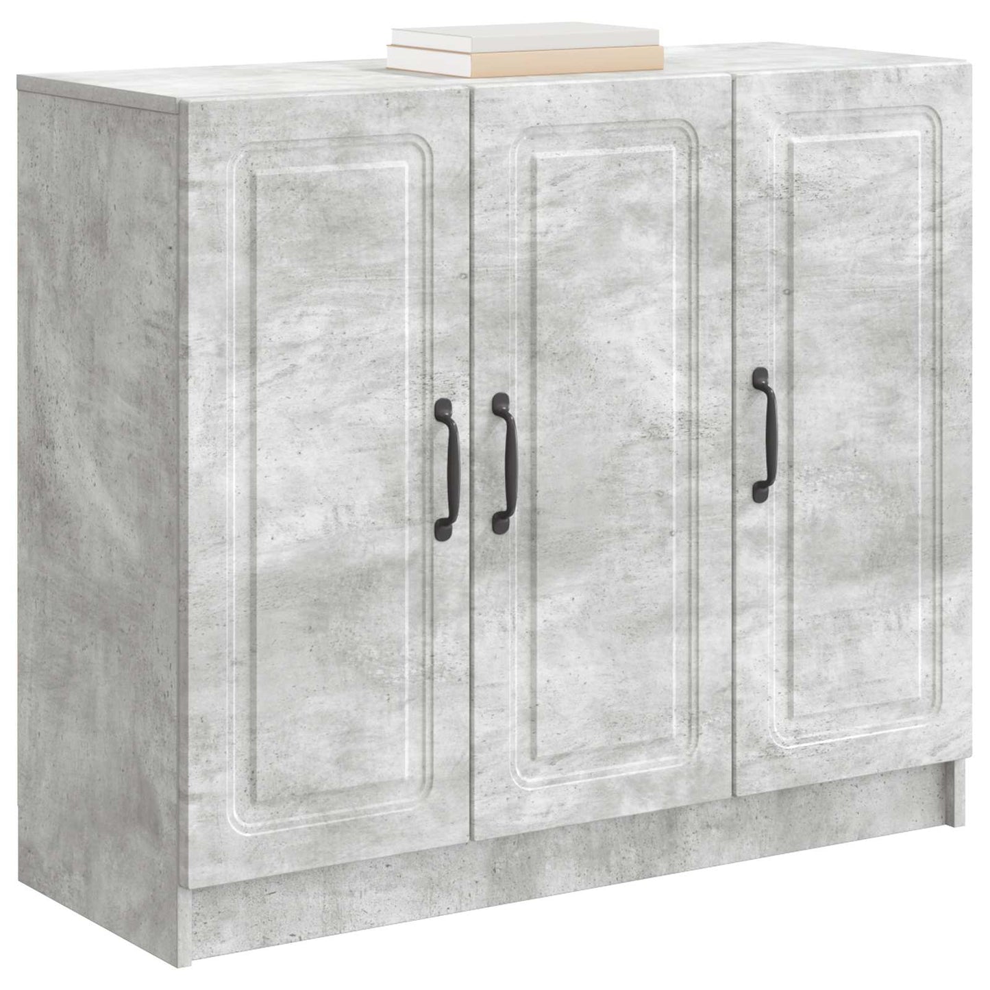vidaXL Πλαϊνό γραφείο Γκρι Σκυροδέματος 89 x 34,5 x 77 εκ.