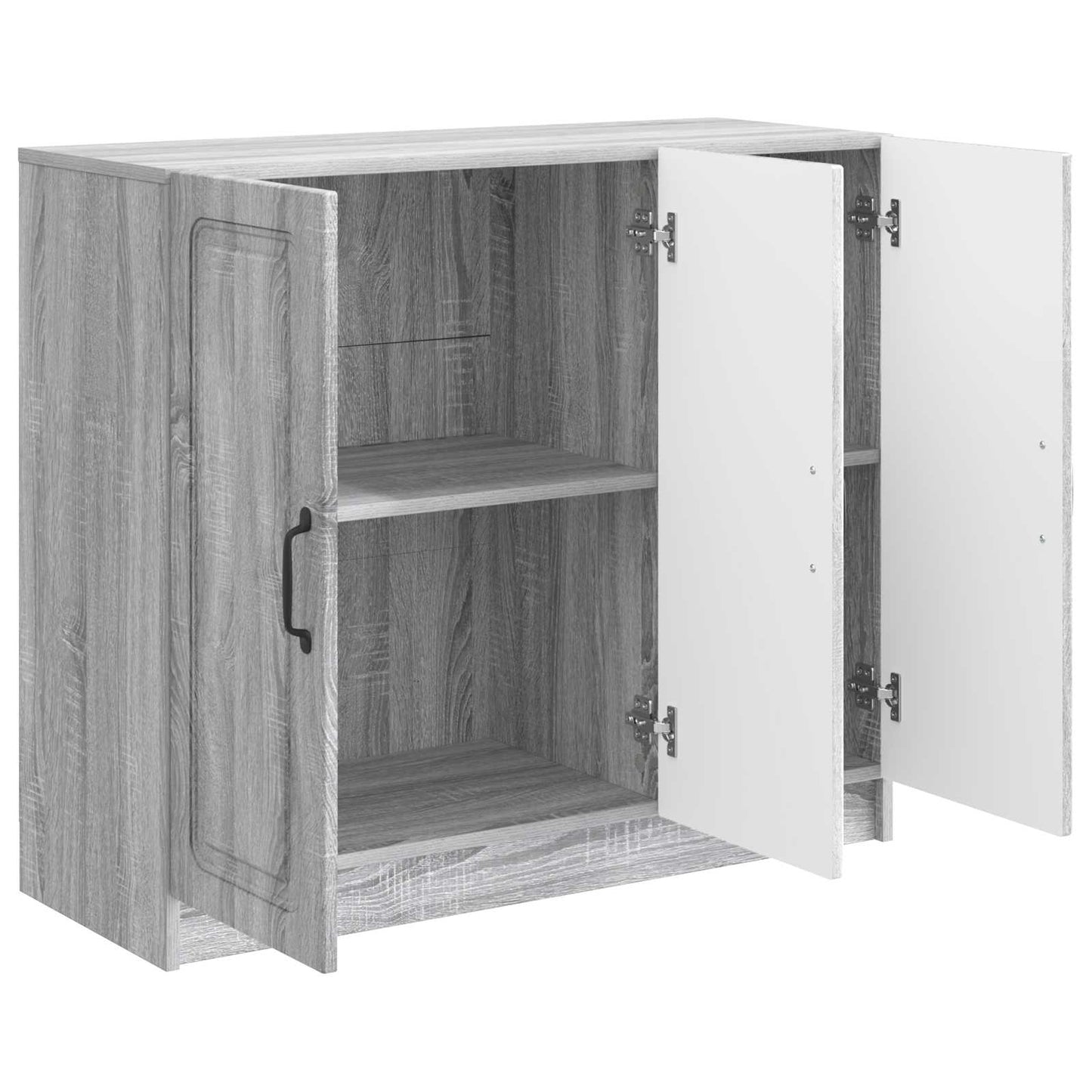 vidaXL Πλαϊνό γραφείο Γκρι Sonoma 89 x 34,5 x 77 εκ.