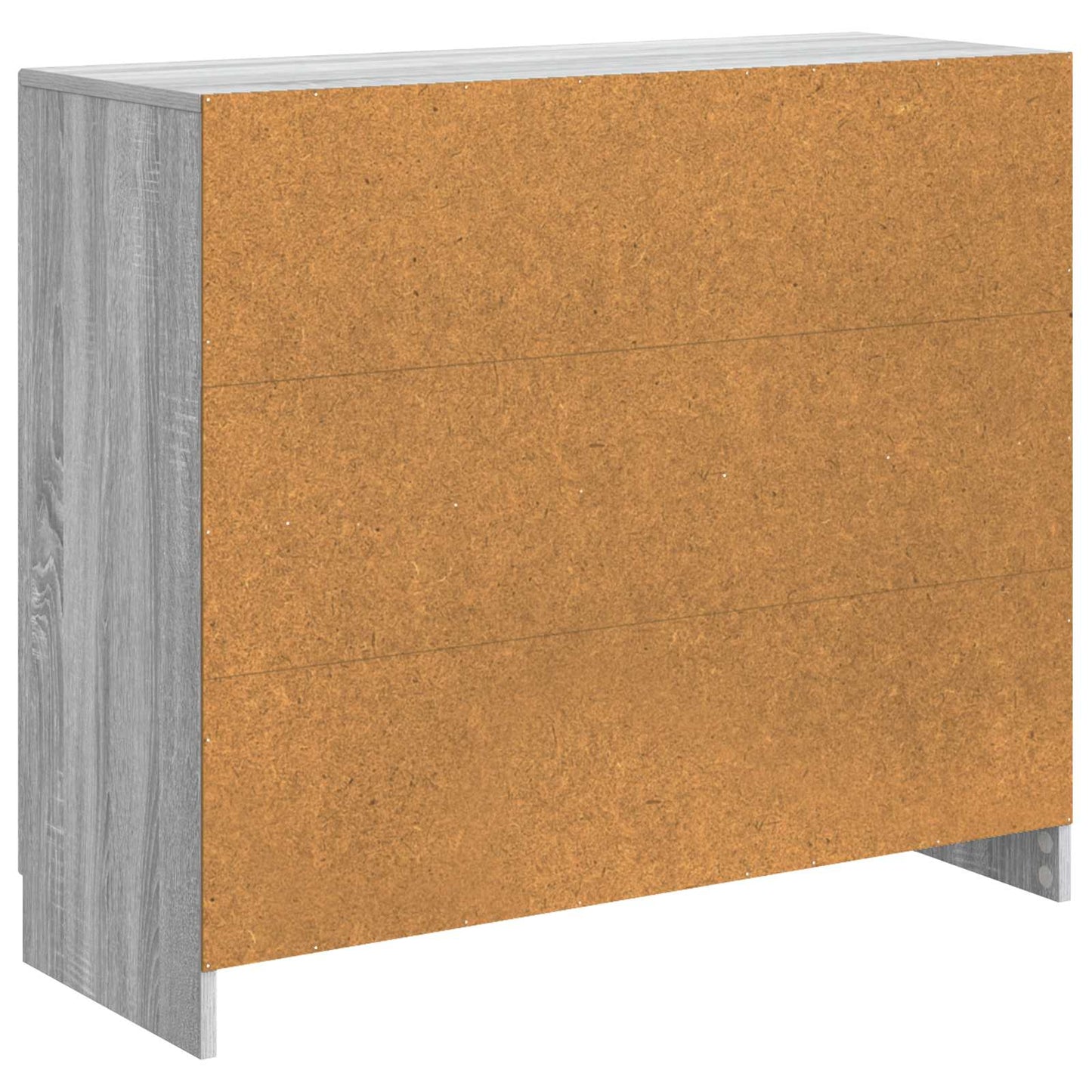 vidaXL Πλαϊνό γραφείο Γκρι Sonoma 89 x 34,5 x 77 εκ.