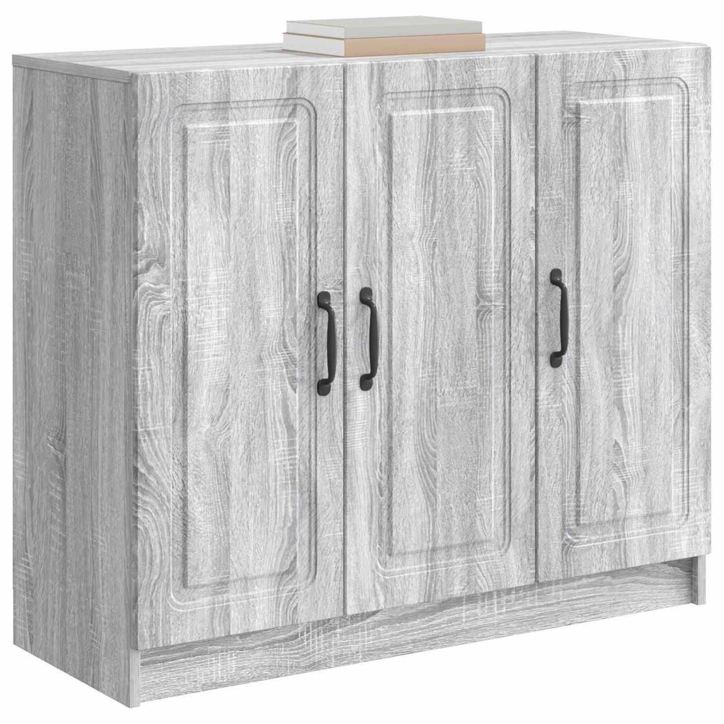 vidaXL Πλαϊνό γραφείο Γκρι Sonoma 89 x 34,5 x 77 εκ.