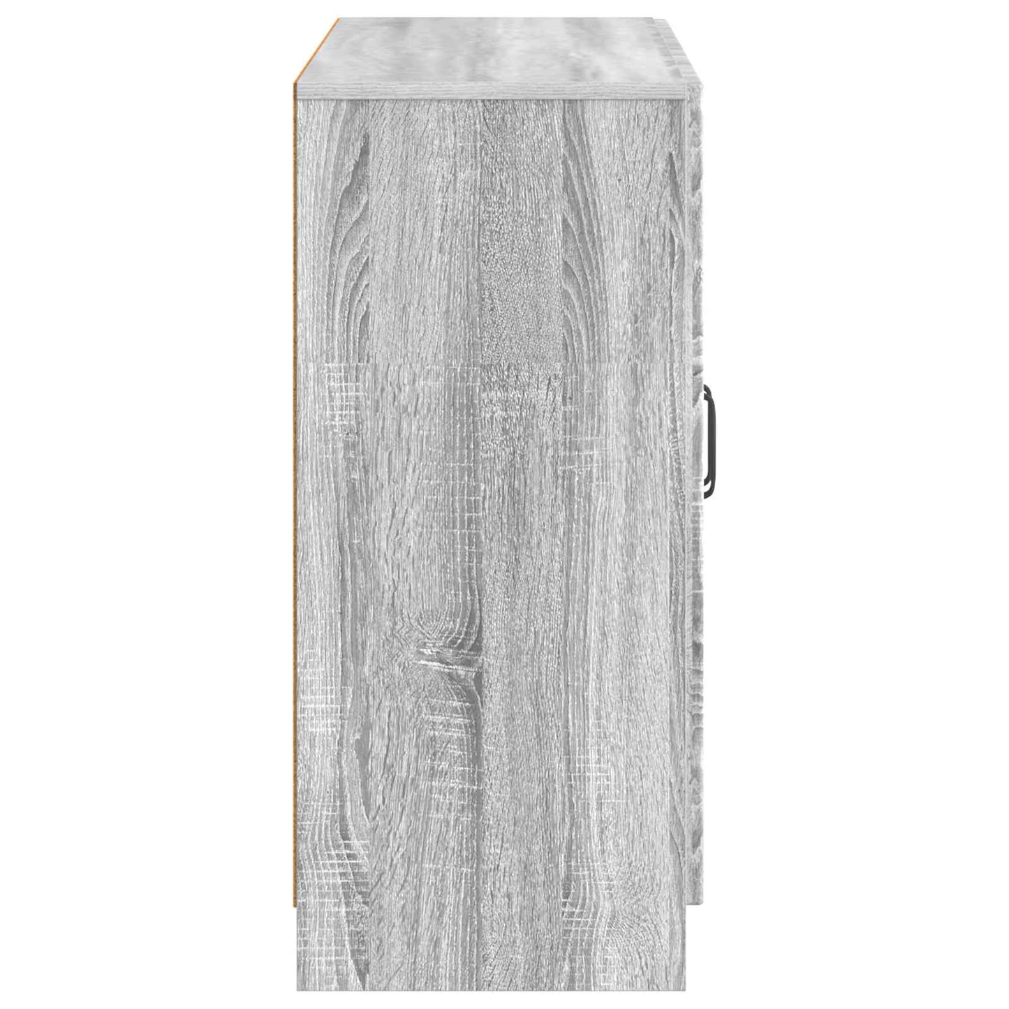 vidaXL Πλαϊνό γραφείο Γκρι Sonoma 89 x 34,5 x 77 εκ.