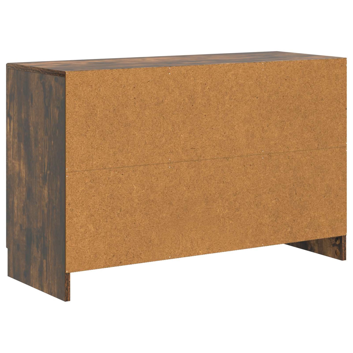 vidaXL Πλαϊνό γραφείο Καπνισμένο Ξύλο Δρυός 89 x 34,5 x 57 εκ.