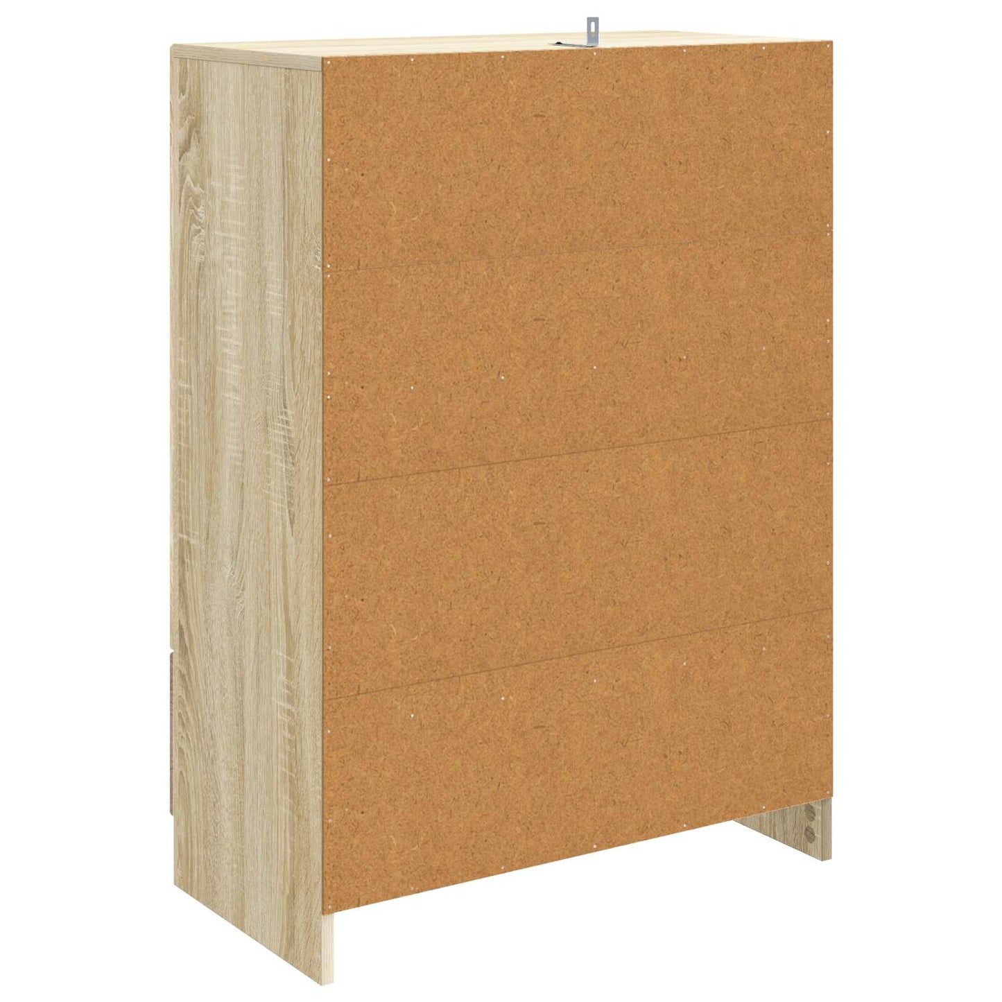 vidaXL Πλαϊνό γραφείο με συρτάρι Sonoma Δρυς 66 x 34,5 x 92 εκ.