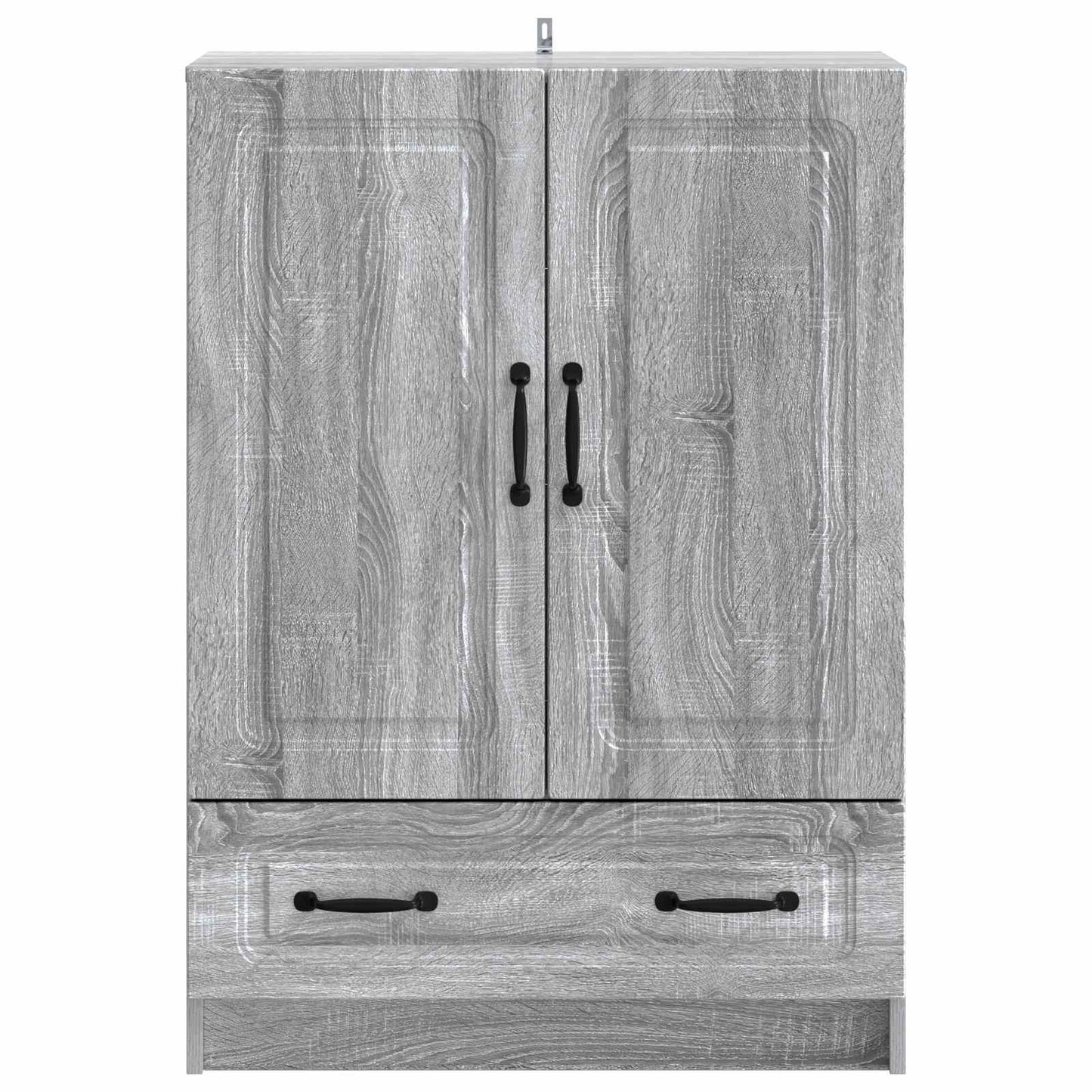 vidaXL Πλαϊνό γραφείο με συρτάρι Γκρι Sonoma 66 x 34,5 x 92 εκ.