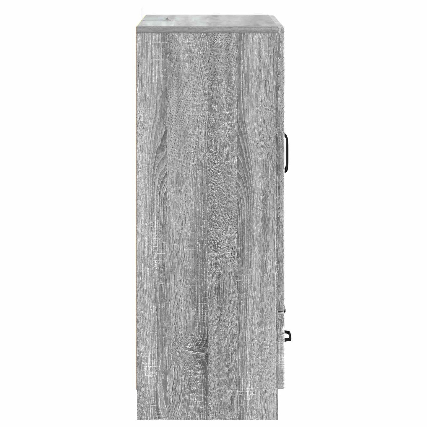 vidaXL Πλαϊνό γραφείο με συρτάρι Γκρι Sonoma 66 x 34,5 x 92 εκ.