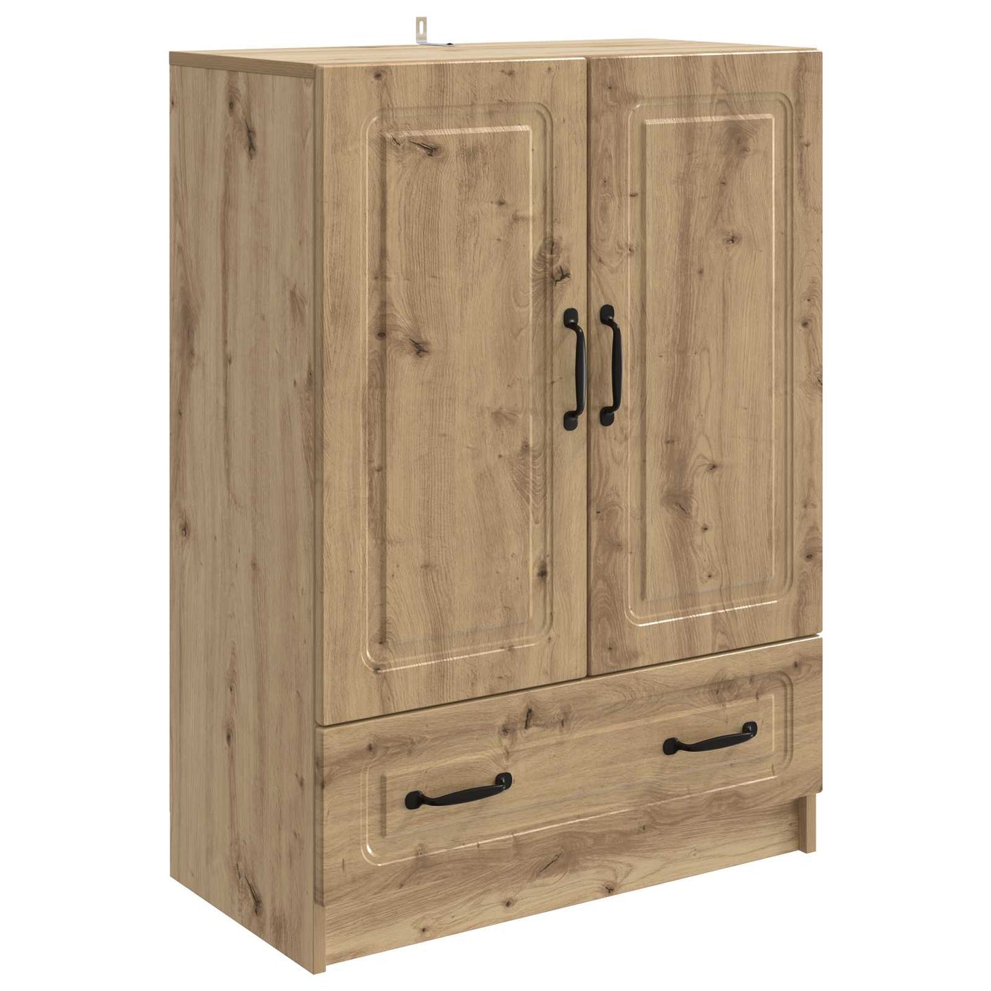 vidaXL Πλαϊνό γραφείο Artisan Δρυς 66 x 34,5 x 92 εκ.