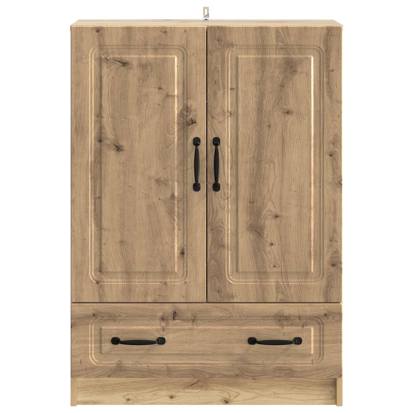 vidaXL Πλαϊνό γραφείο Artisan Δρυς 66 x 34,5 x 92 εκ.