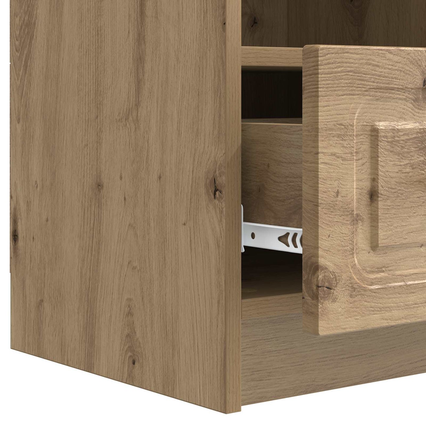 vidaXL Ντουλάπι TV Artisan Δρυς 102 x 34,5 x 47 εκ Επεξεργασμένο Ξύλο