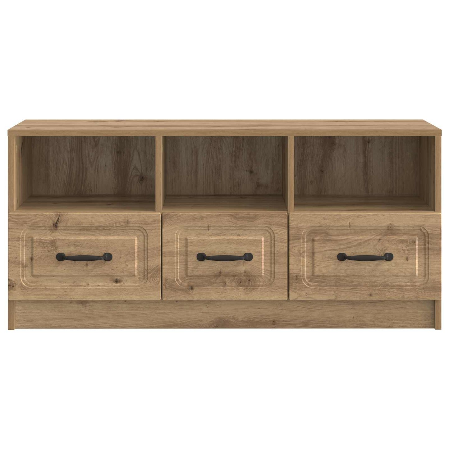 vidaXL Ντουλάπι TV Artisan Δρυς 102 x 34,5 x 47 εκ Επεξεργασμένο Ξύλο