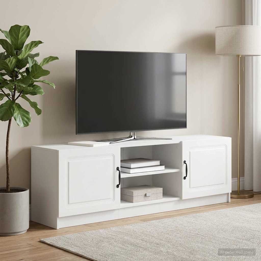 vidaXL Ντουλάπι TV Λευκό 150 x 31 x 47 εκ Επεξεργασμένο Ξύλο