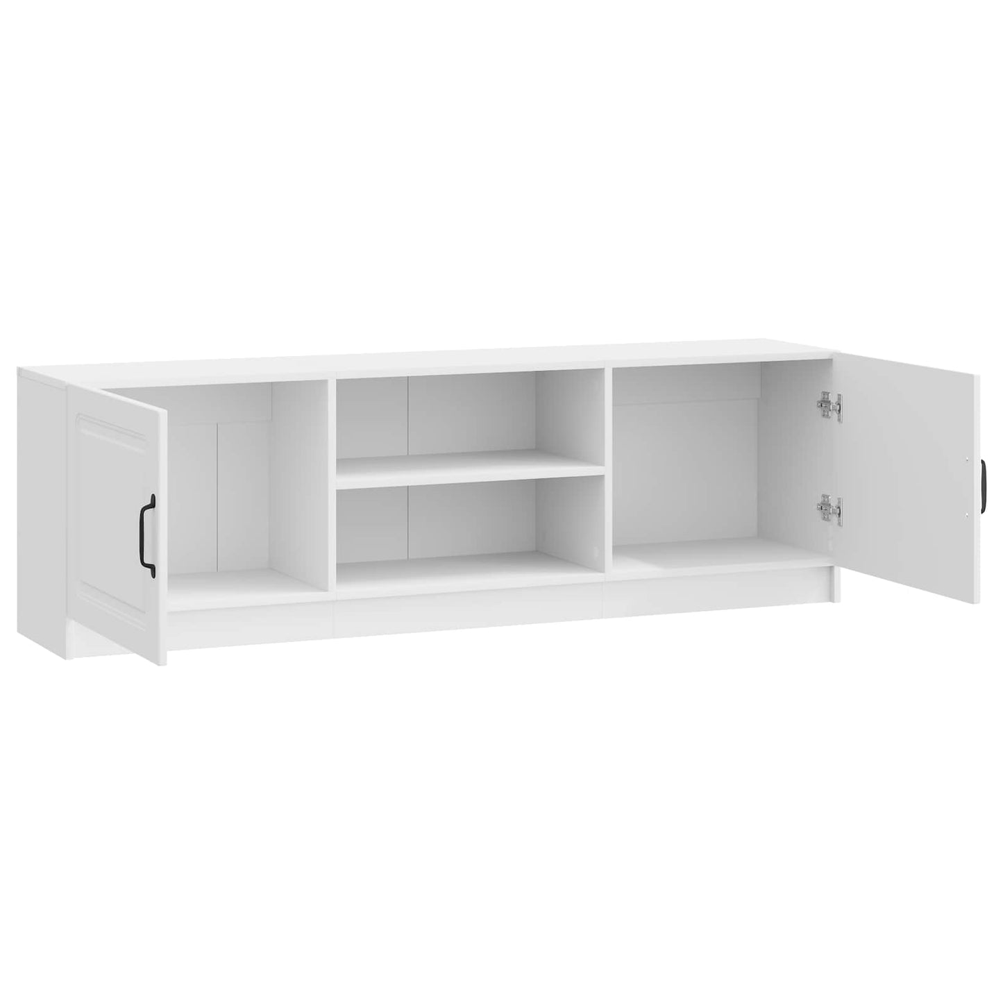 vidaXL Ντουλάπι TV Γυαλιστερό Λευκό 150 x 31 x 47 εκ