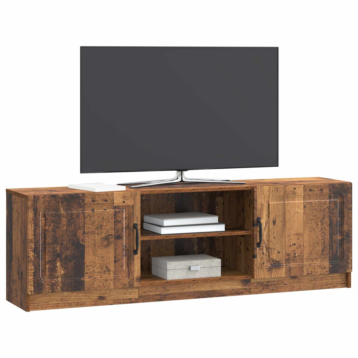 vidaXL Ντουλάπι TV Παλαιωμένο ξύλο 150 x 31 x 47 εκ Επεξεργασμένο Ξύλο