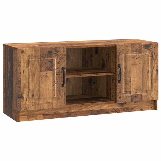vidaXL Ντουλάπι TV Παλαιωμένο ξύλο 102 x 34,5 x 47 εκ