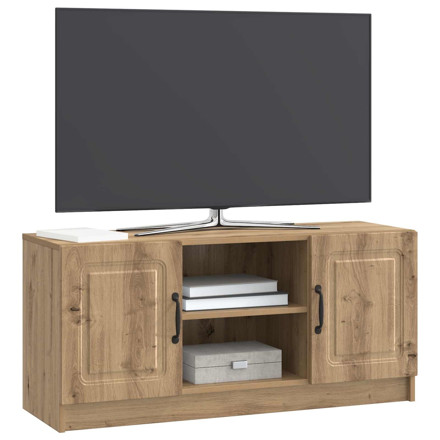vidaXL Ντουλάπι TV Artisan Δρυς 102 x 34,5 x 47 εκ Επεξεργασμένο Ξύλο