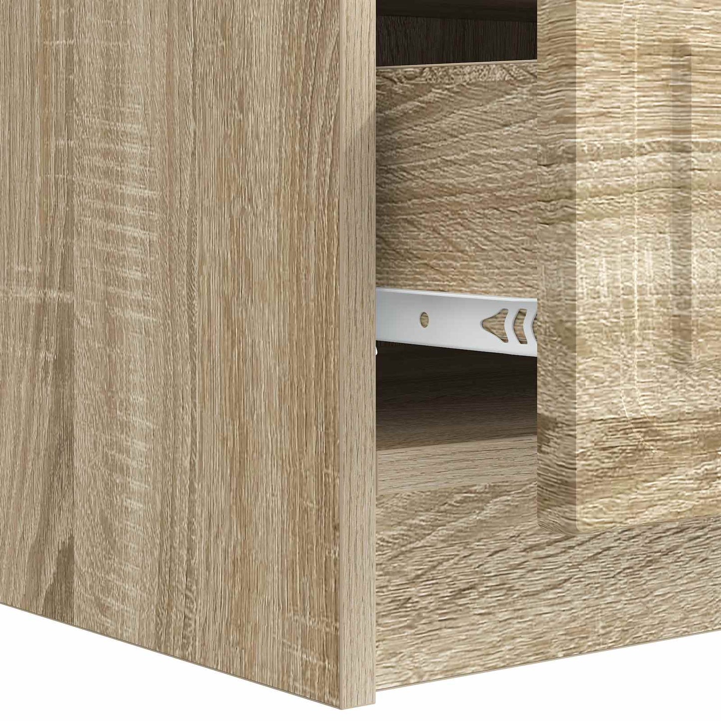 vidaXL Ντουλάπι TV Sonoma Δρυς 147 x 34,5 x 27 εκ Επεξεργασμένο Ξύλο