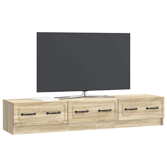 vidaXL Ντουλάπι TV Sonoma Δρυς 147 x 34,5 x 27 εκ Επεξεργασμένο Ξύλο