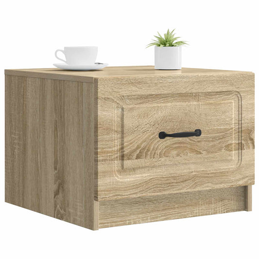 vidaXL Τραπεζάκι σαλονιού με συρτάρι Sonoma Δρυς 49 x 50 x 37 εκ.